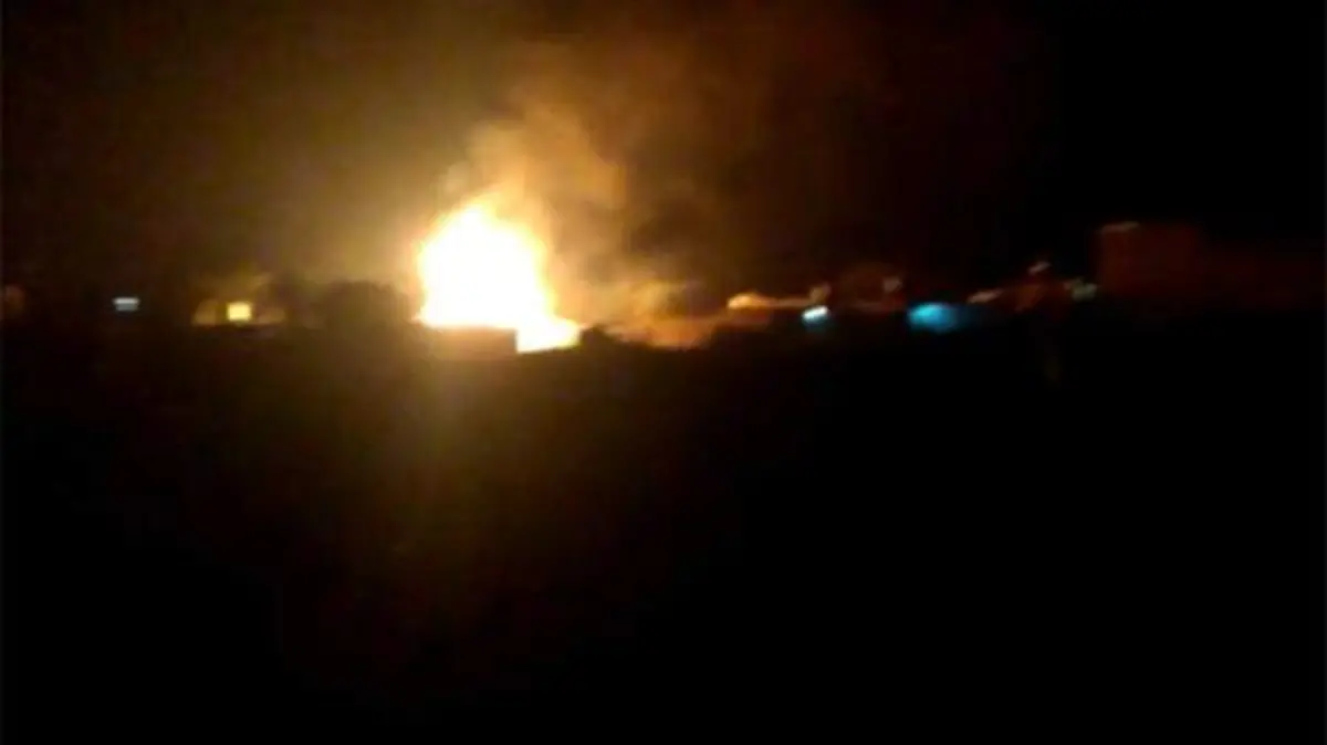 Incendio pipa Palmar