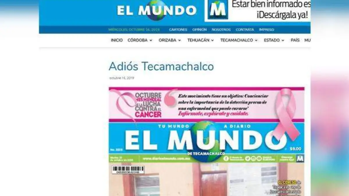 Cierra El Mundo Teca