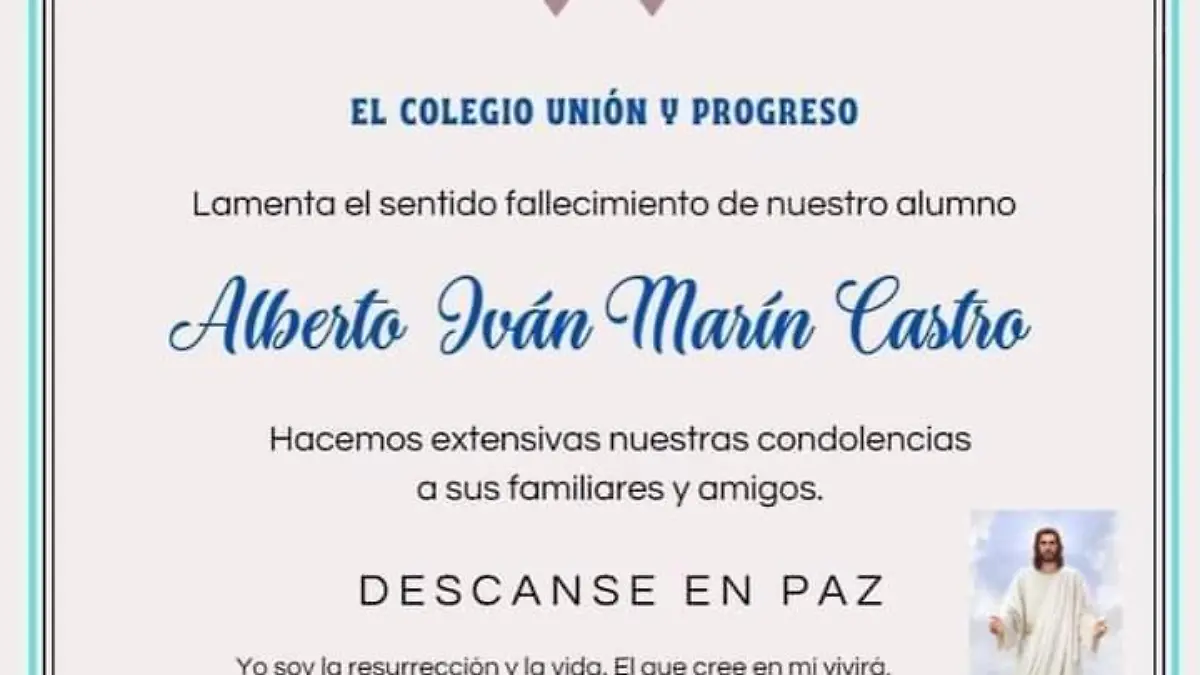 Fallece estudiante del Colegio Unión y Progreso en Tecamachalco