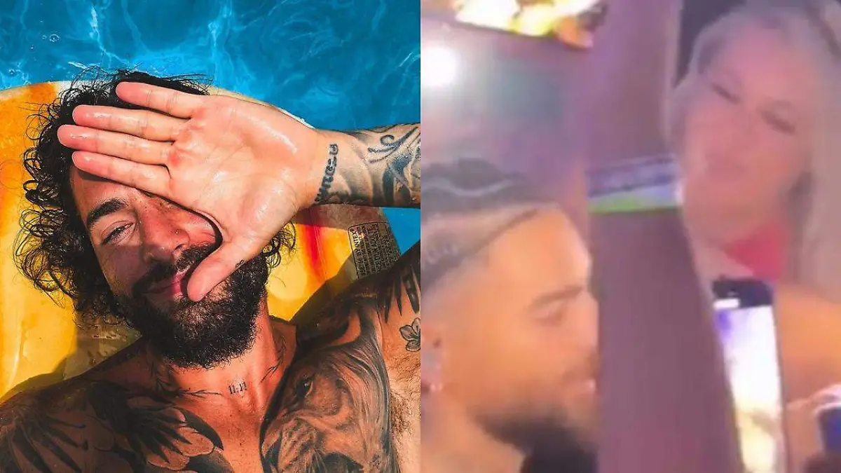 Maluma rechaza a fan que intentó besarlo a la fuerza