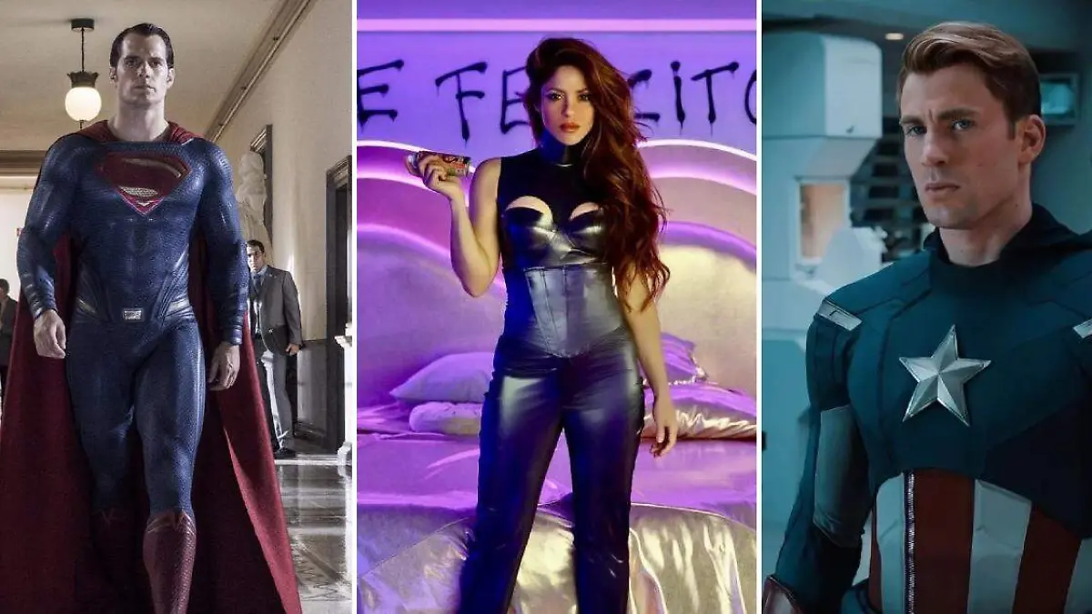 Shakira ¿en la mira de Henry Cavill y Chris Evans tras supuesto engaño de Piqué