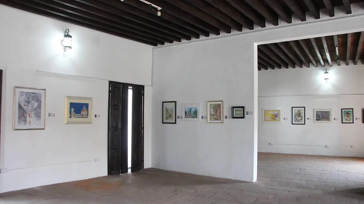 Inaugura Cultura exposición de acuarelistas poblanos en el Barrio del Artista