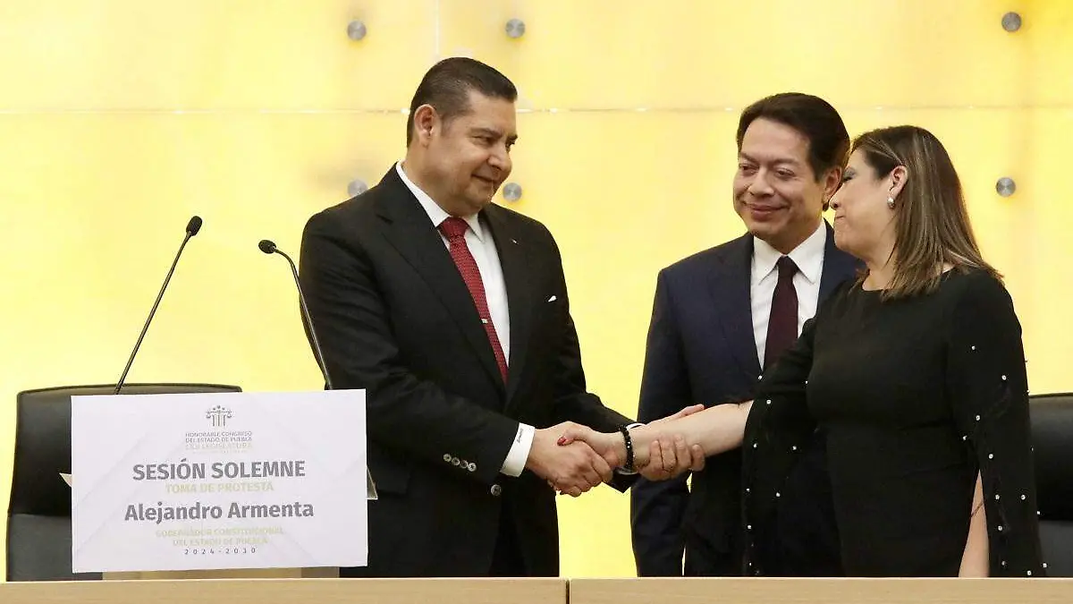 Armenta Mier rinde protesta