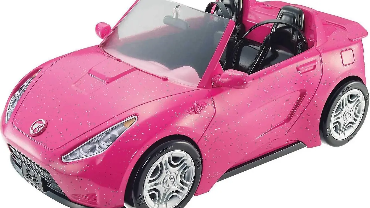 Convertible rosa de Barbie