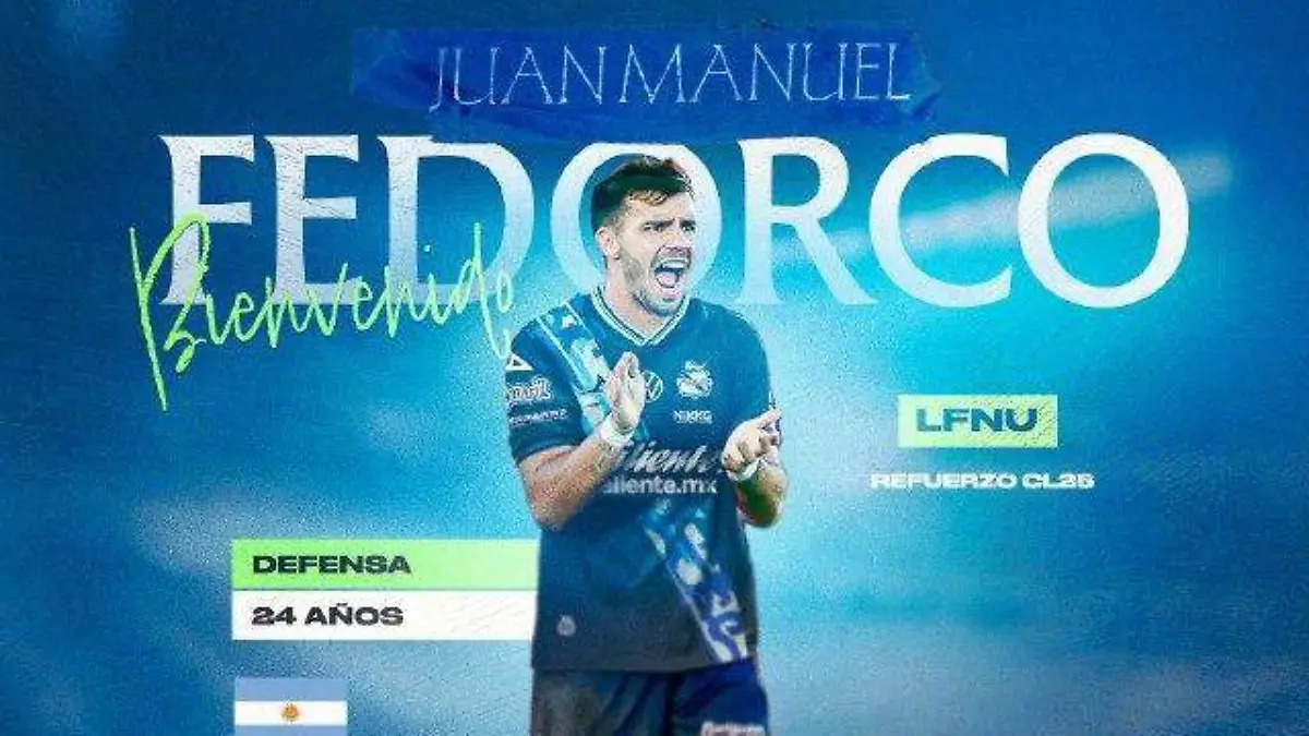 Juan Manuel Fedorco Puebla FC