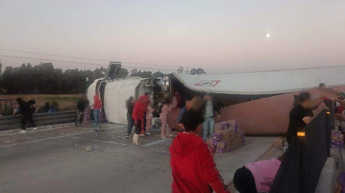 Accidente en la Acatzingo ciudad Mendoza km 172
