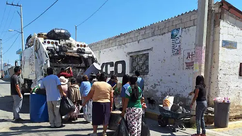 recolección de bsura en atlixco