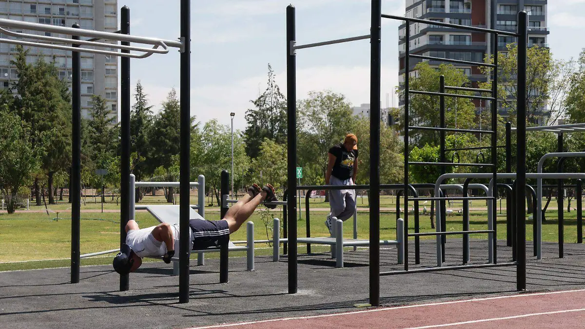 activa tu cuerpo en parques de Puebña