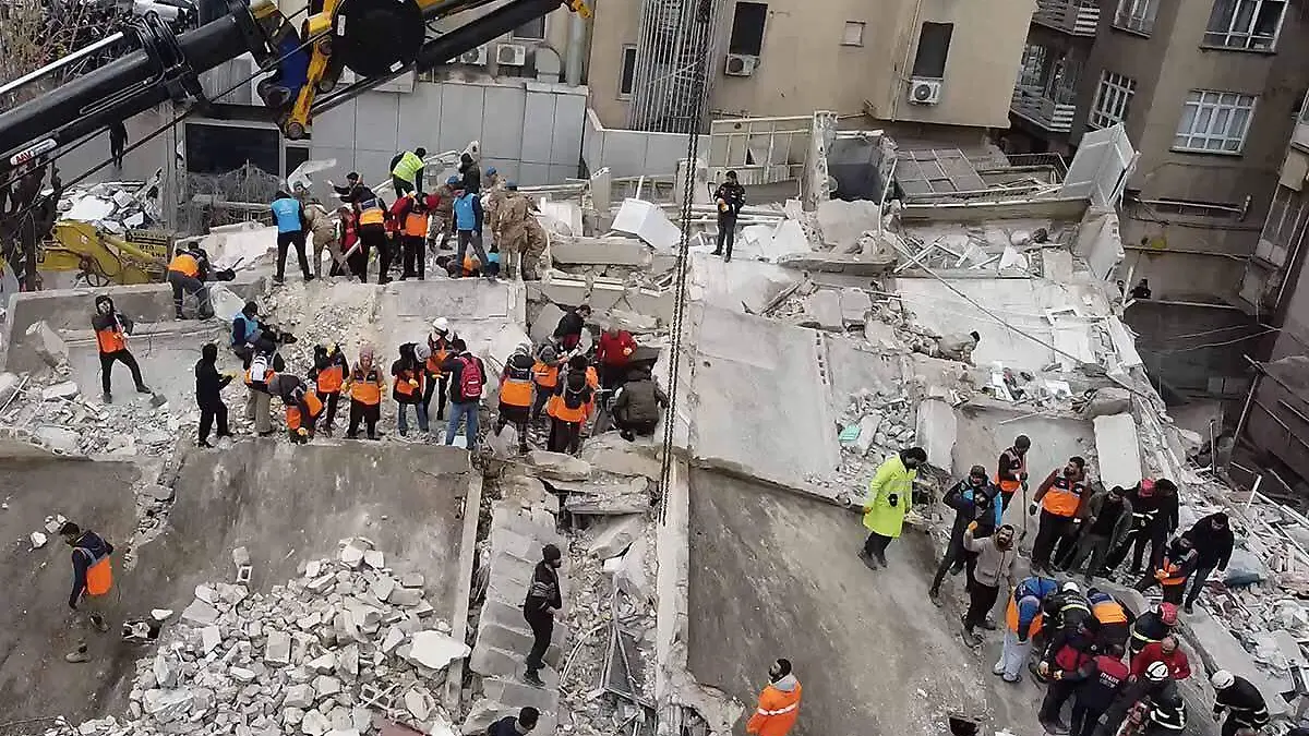 Sismo de 7,8 en Turquía