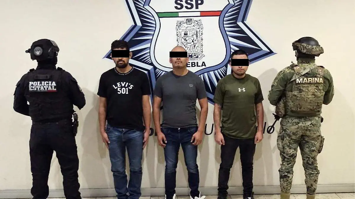 Tres sujetos provenientes de Veracruz y Jalisco fueron capturados por policías estatales y personal de la SEMAR en Bosques de San Sebastián