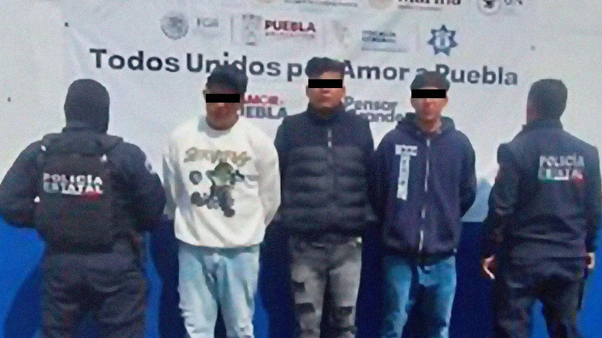 detenidos ruta puebla - amozoc