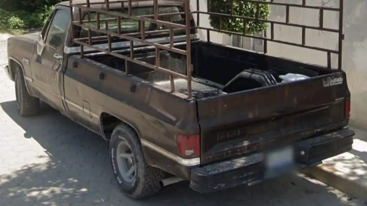 camioneta robada en Tecamachalco