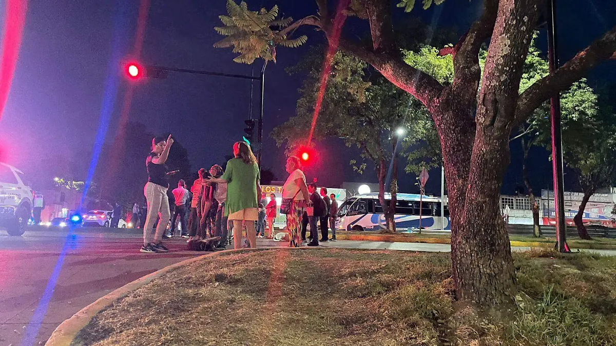 protesta en Amalucan 