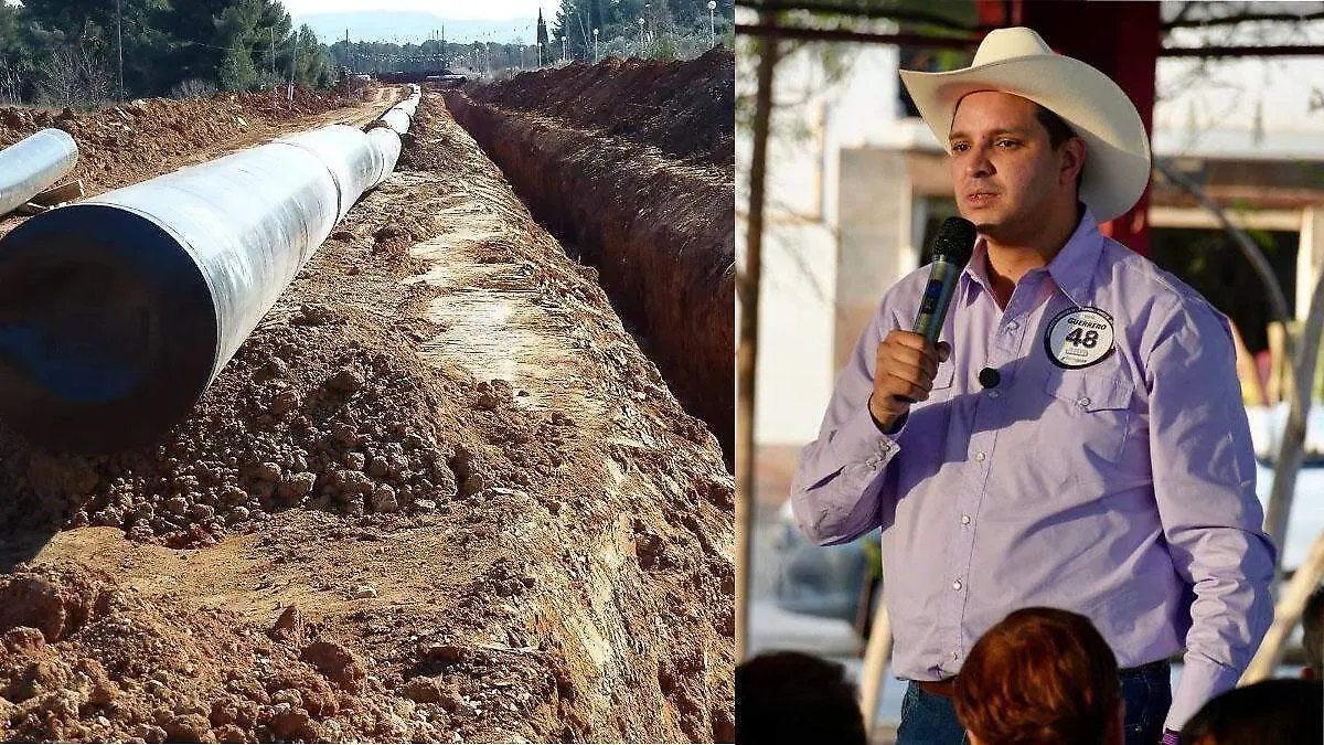 Arístides Rodrigo Guerrero García aprovecha el tema del gasoducto para hacer campaña 