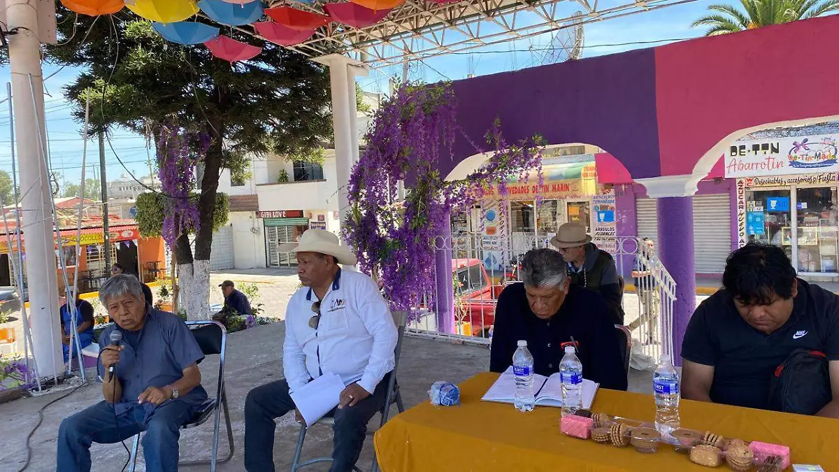 Integrantes de los Pueblos Unidos y del Comité Ciudadano de Agua de San Miguel Xoxtla ventilaron su desacuerdo