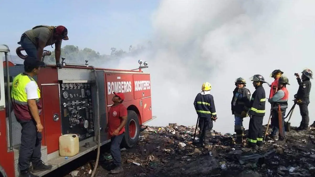 incendio basura xicotepec