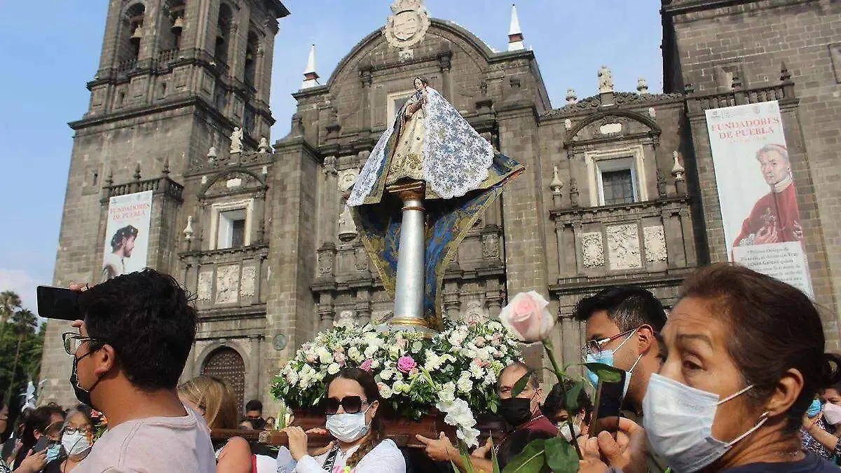 Quién es la Virgen de la Defensa, Patrona de Puebla