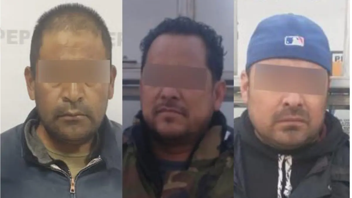 En diferentes acciones, Policía Estatal detiene a presuntos huachigaseros