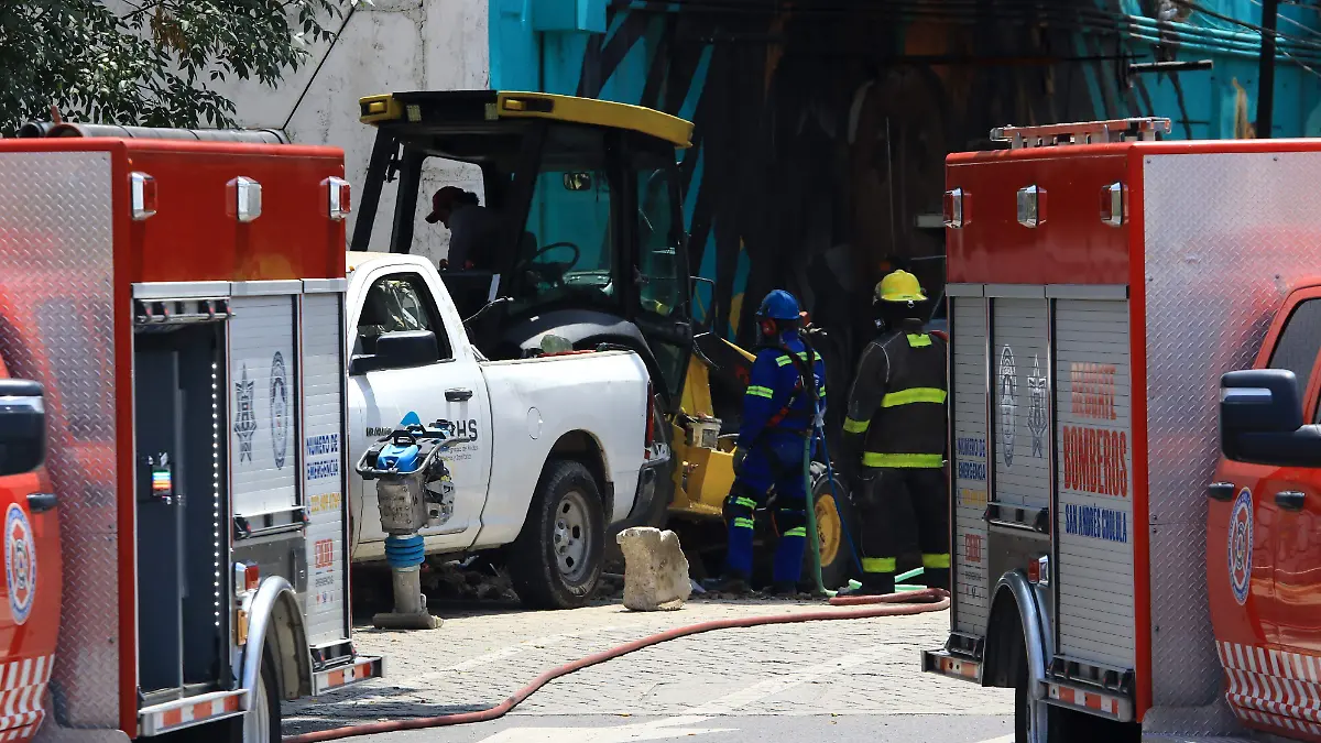 La tarde de este 24 de mayo se registró una fuga de gas en inmediaciones del municipio de San Andrés Cholula