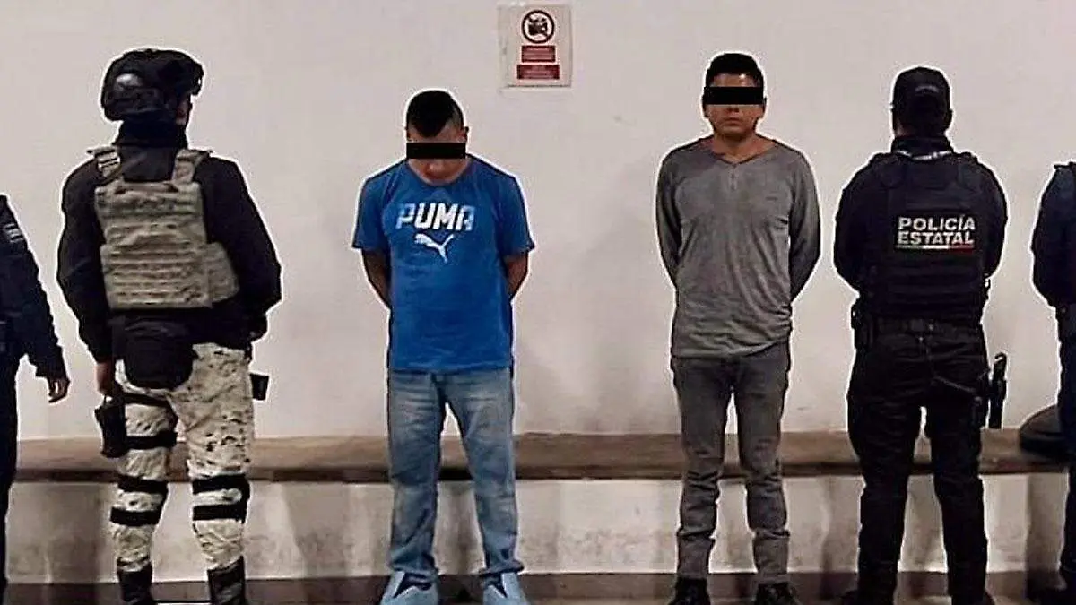 presuntos ladrones de oxxo