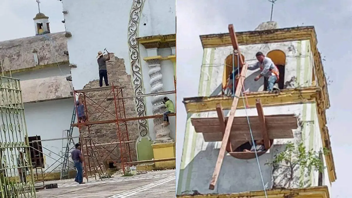 Iglesia de Olintla data de 1570 y catalogado como Patrimonio Histórico de la Humanidad