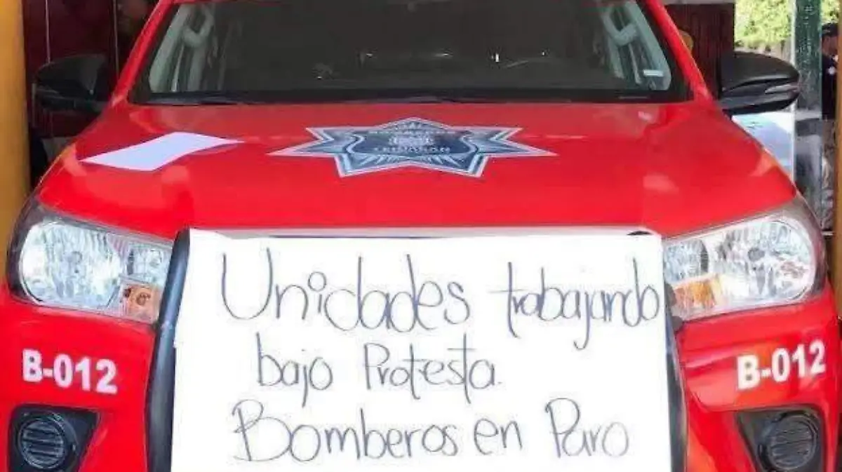 tehuacan bomberos paro