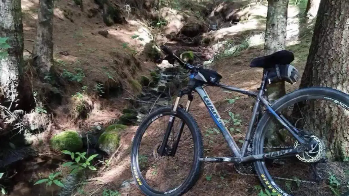 Una bicicleta de montaña fue localizada en la zona del Iztaccíhuatl-Popocatépetl