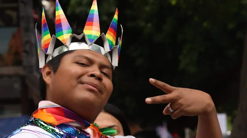 Marcha del orgullo LGBTTT+ organizado por APPS.