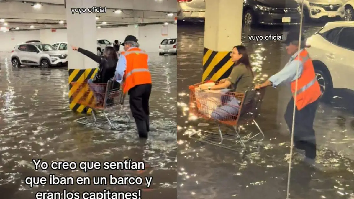 viene viene ayudan a personas en estacionamiento