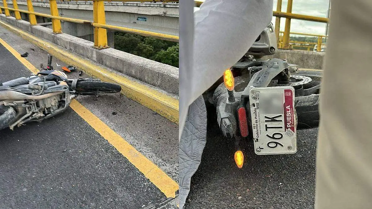 motociclista muerto en Periférico en Puebla 