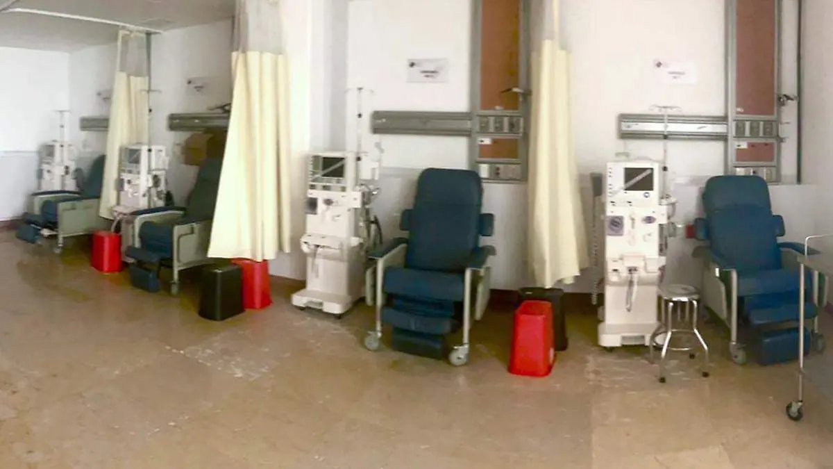El servicio de hemodiálisis fue restablecido este jueves 3 de julio a las 600 horas en el Hospital General de Teziutlán