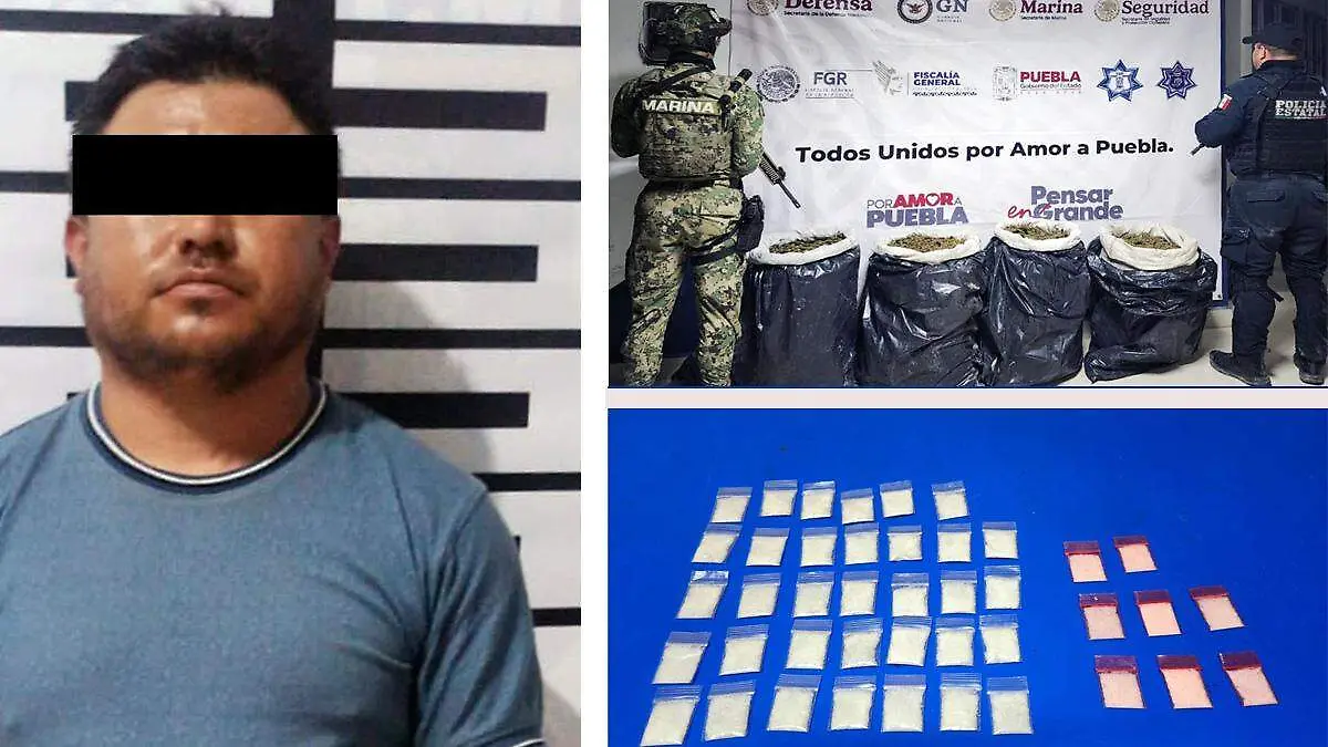 drogas municipios detenido
