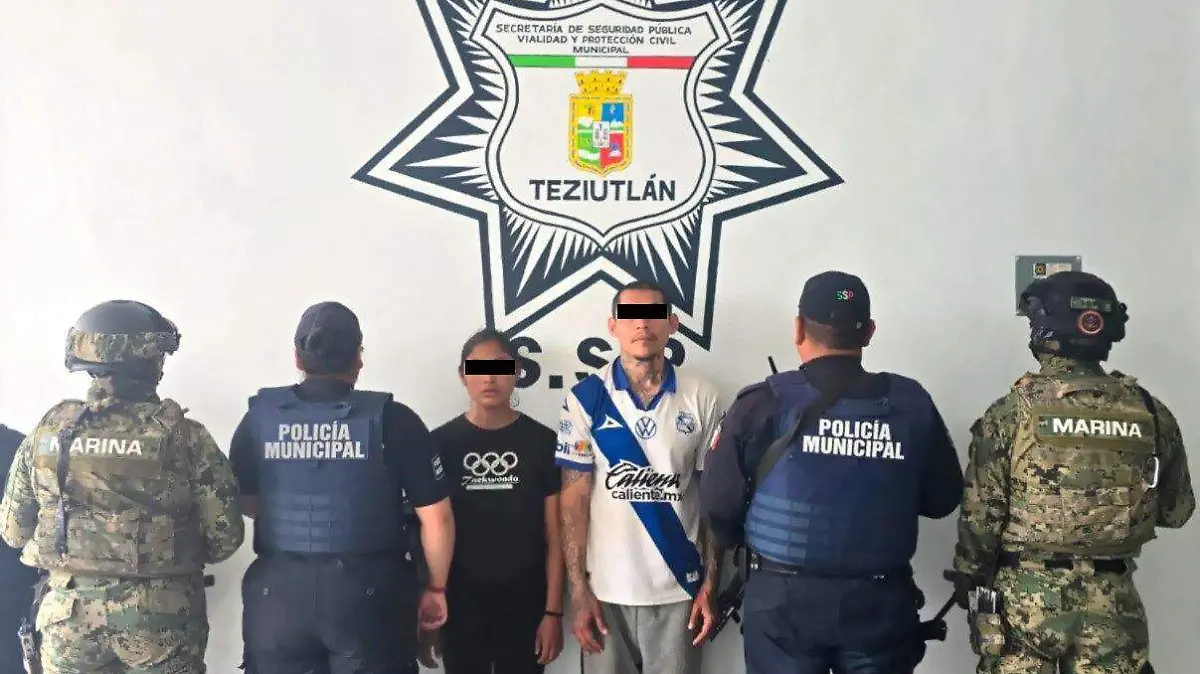detenidos en teziutlán