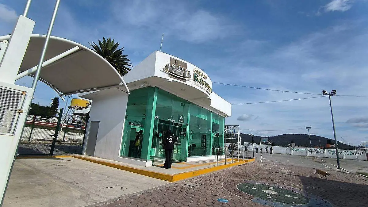 Sujetos desconocidos robaron el dinero que contenía el cajero automático y la bóveda del banco del Bienestar en Chachapa,