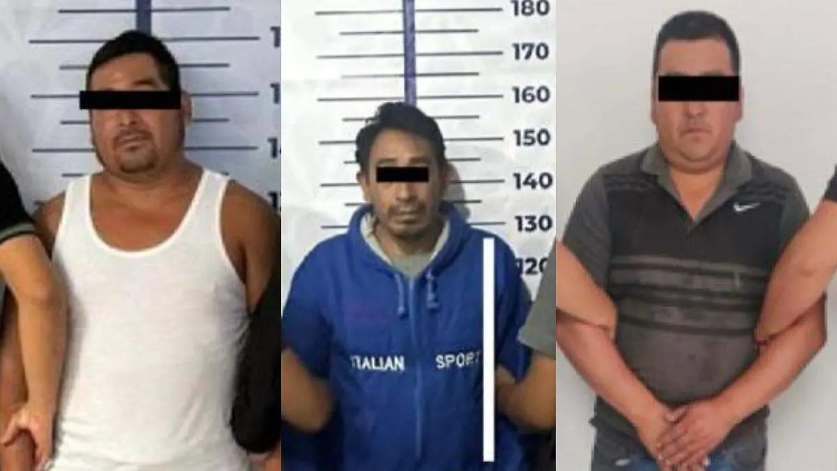 Tres hombres, presuntamente dedicados al robo a transporte de carga, fueron detenidos en Puebla