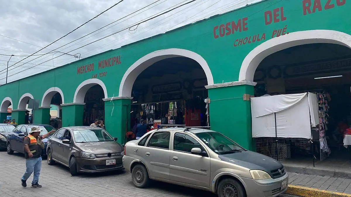 El acto violento ocurrido este martes en el mercado “Cosme del Razo” de San Pedro Cholula