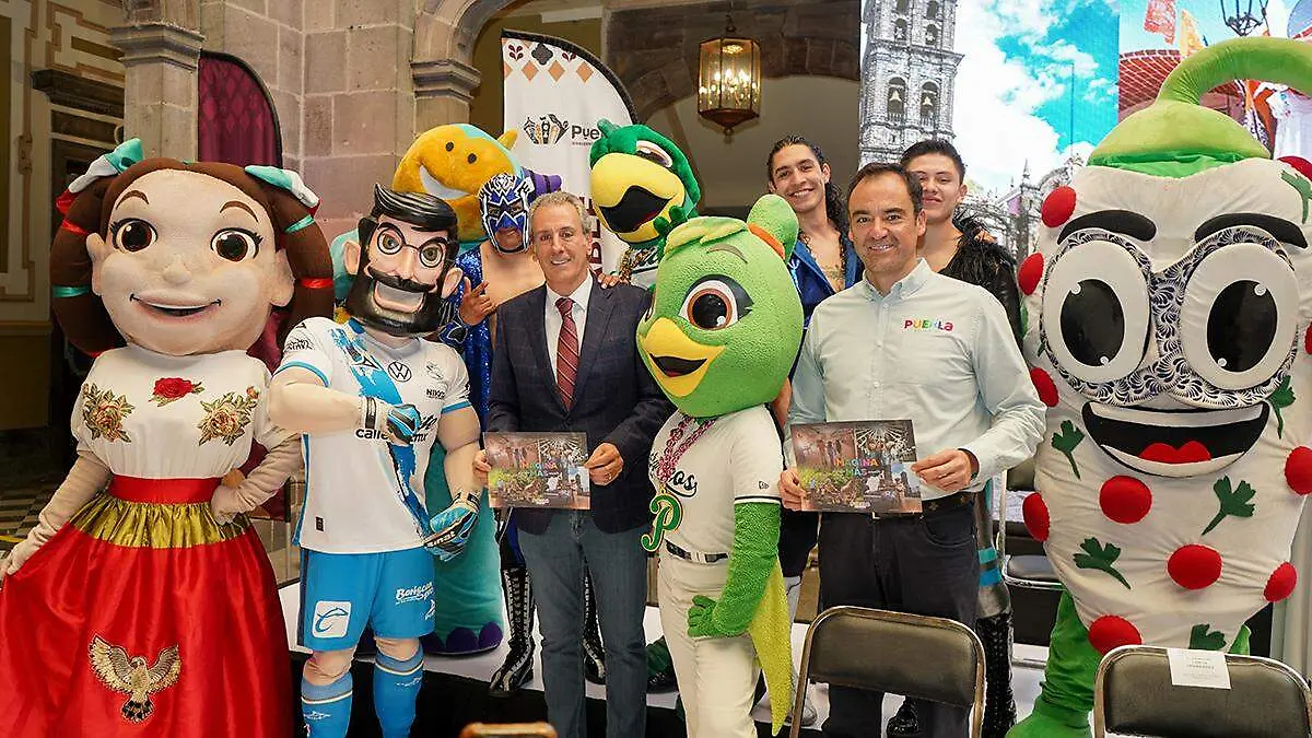 El Ayuntamiento de Puebla presentó la campaña “Puebla, Imagina Más” y el calendario de actividades turísticas