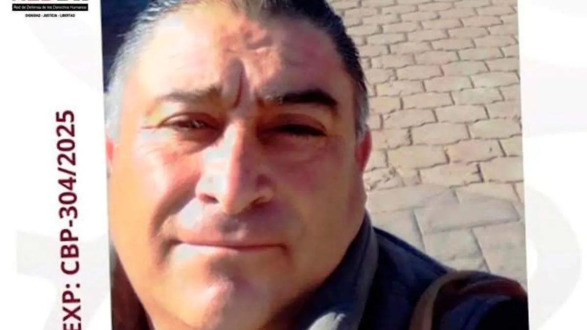hombre desaparecido