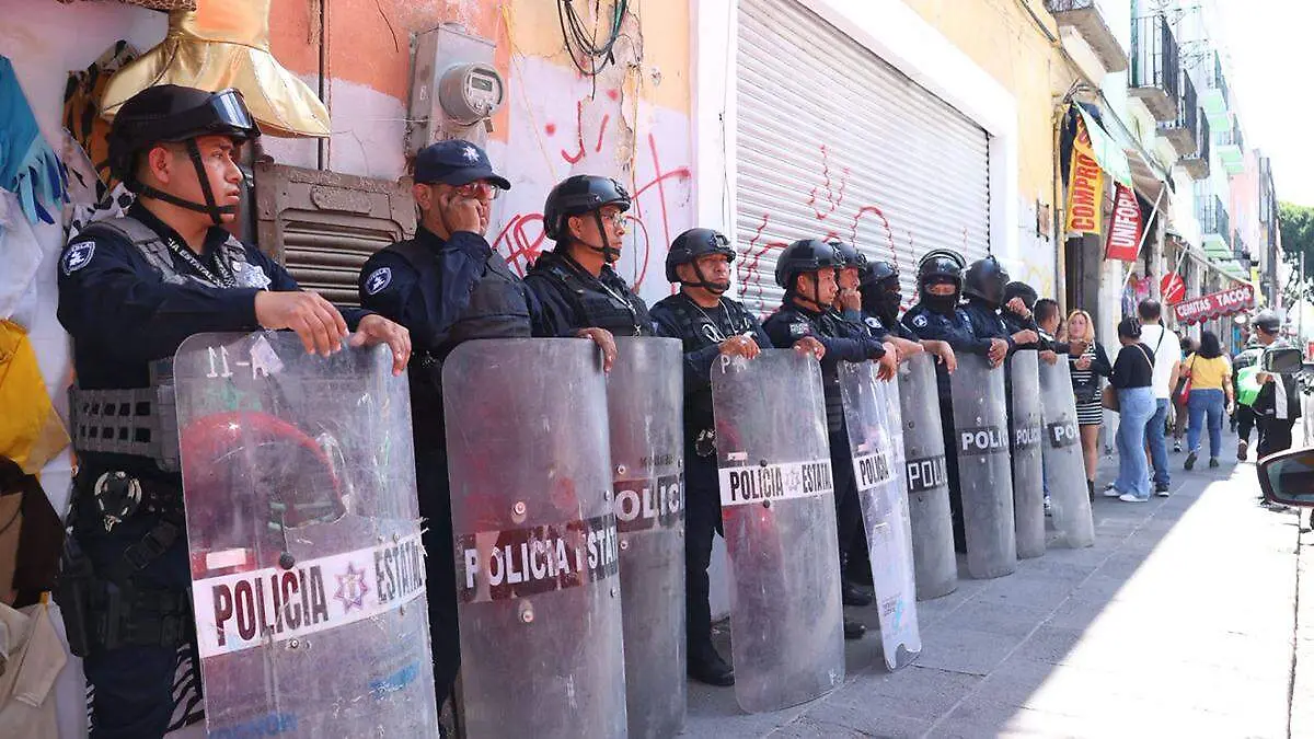 Las calles del Centro Histórico de la capital, desde la 2 hasta la 12 Oriente-Poniente, quedarán liberadas por completo