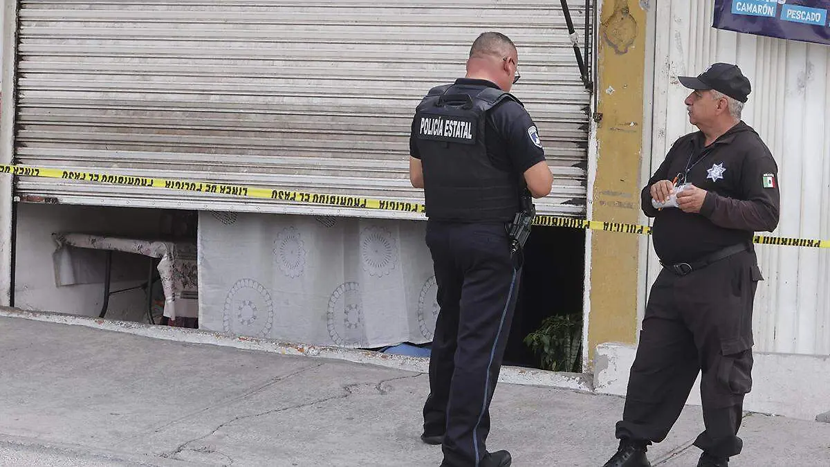 Un policía estatal custodio fue asesinado a balazos por sujetos a bordo de una motocicleta