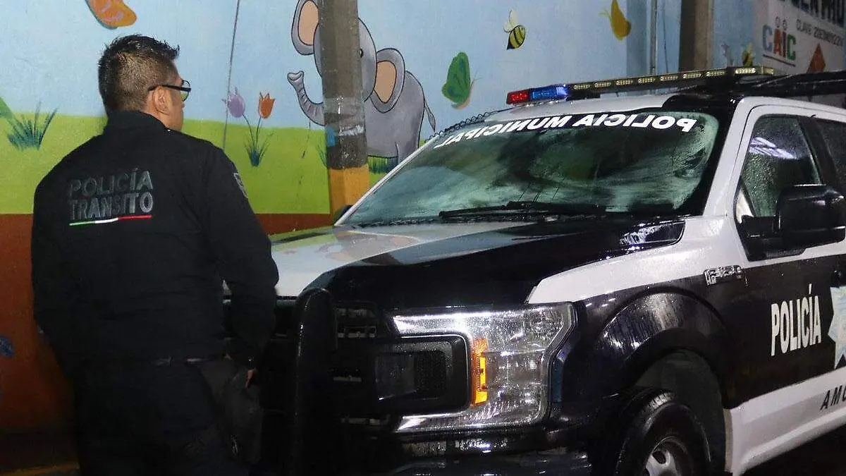 policías municipal de Amozoc