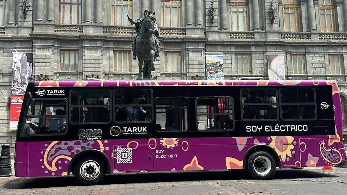 Así serán los autobuses Taruk que revolucionarán la movilidad en Puebla