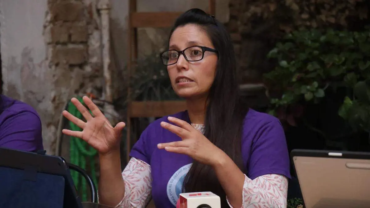 Ivonne Daniela Flores Mustre, activista y ex clienta de Cecilia Monzón y quien continúa enfrentando trabas judiciales