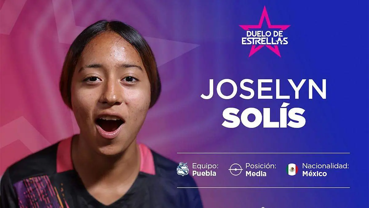 Joselyn Solís, del Puebla Femenil, jugará el Duelo de las Estrellas contra FC Barcelona