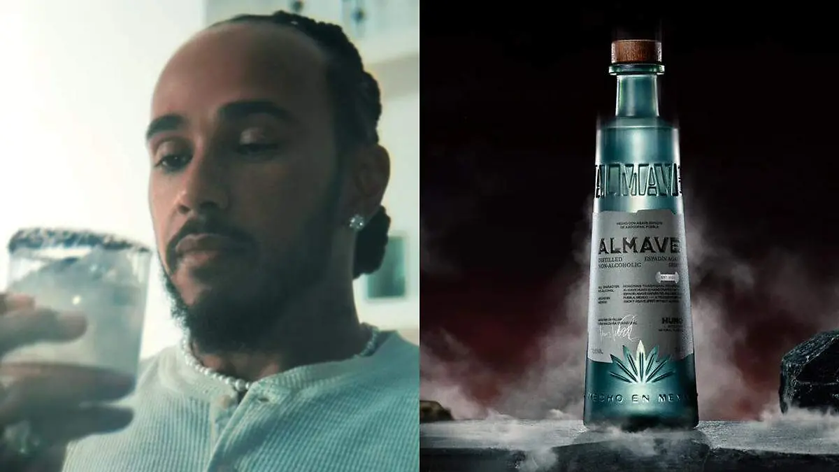 Lewis Hamilton mezcal Almave