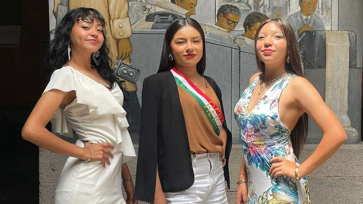 Valeria García García, Araceli Tori Salazar y Yuliana Rosas Marín
