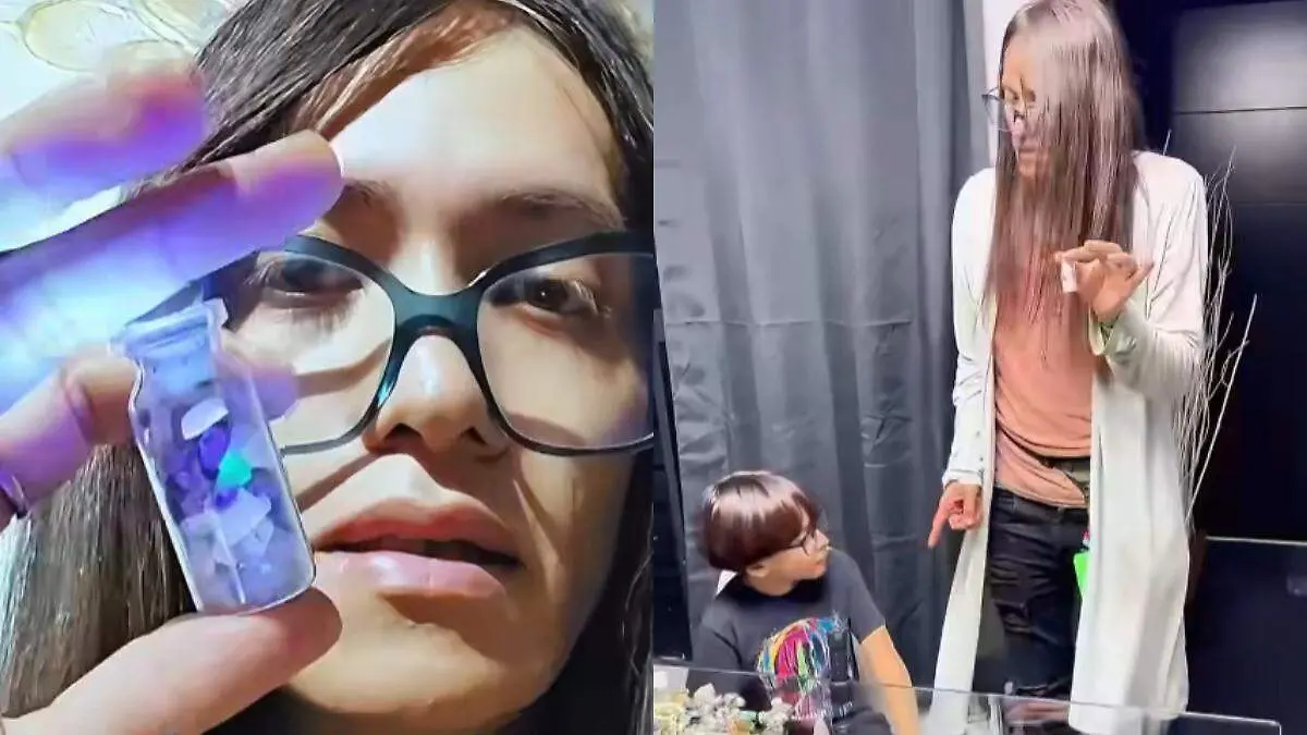 El inusual hallazgo fue dado a conocer por el influencer