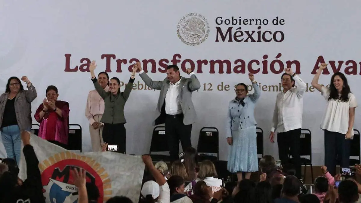 La mandataria nacional expuso que Puebla es una de las entidades que tiene participación en diversos proyectos clave