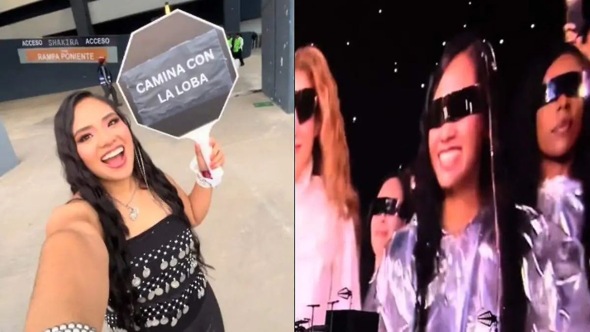 “Caminé junto a Shakira” fan poblana cumple el sueño de miles en el Estadio Cuauhtémoc