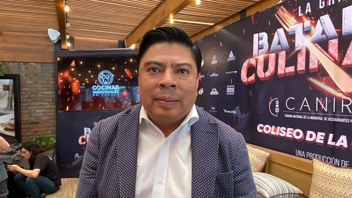 José Juan Sánchez Martínez, presidente local de la Cámara Nacional de la Industria de Restaurantes y Alimentos Condimentados (Canirac)